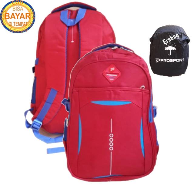 Tas Ransel Sekolah Pria Wanita Tas Kuliah, Kerja, Traveling Backpack PROSPORT Original