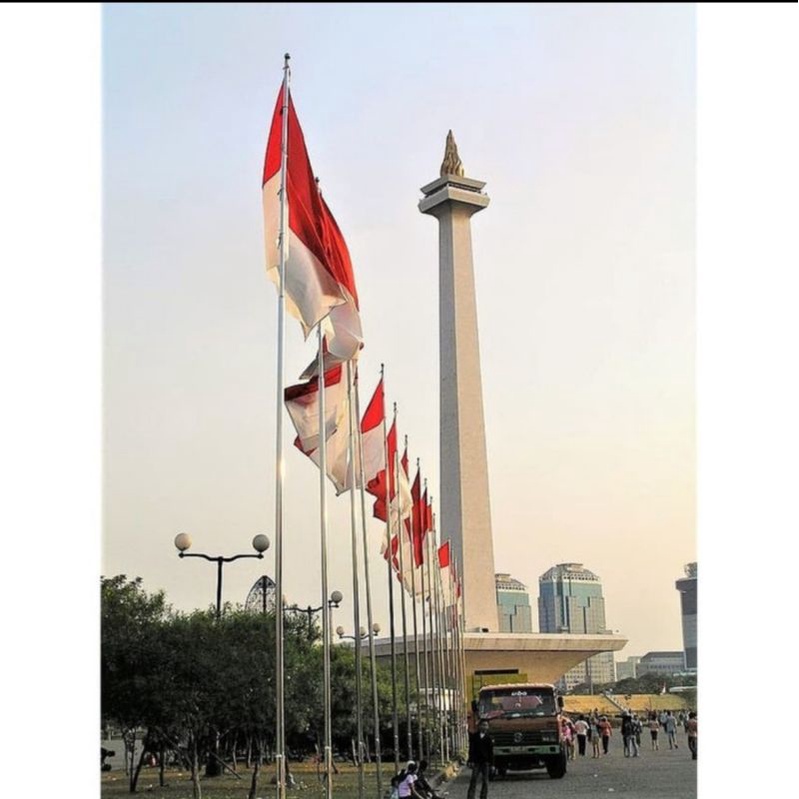 BENDERA MERAH PUTIH TERMURAH Berbgai Ukuran BENDERA RI INDONESIA