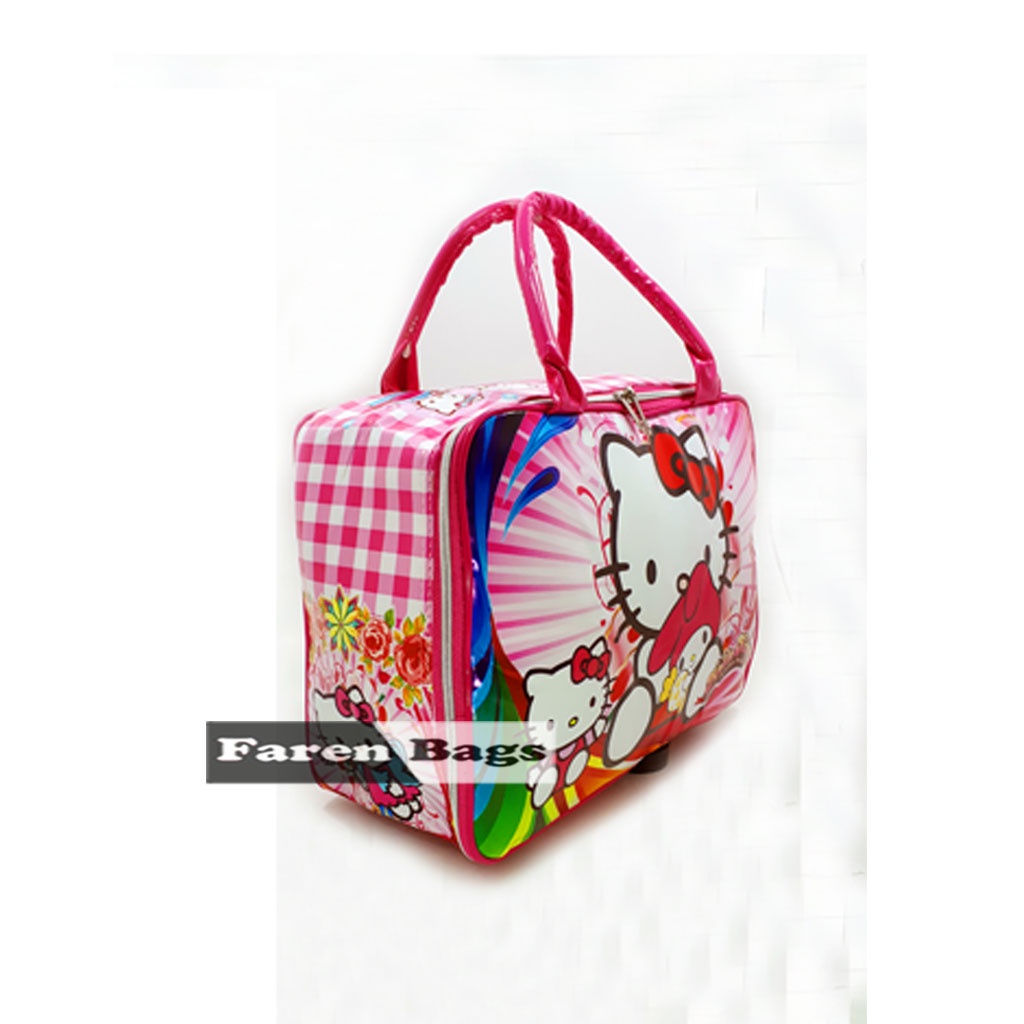 Travel Bag Karakter Waterproof Ukuran 40cm (Tebal 1kg=2pcs)