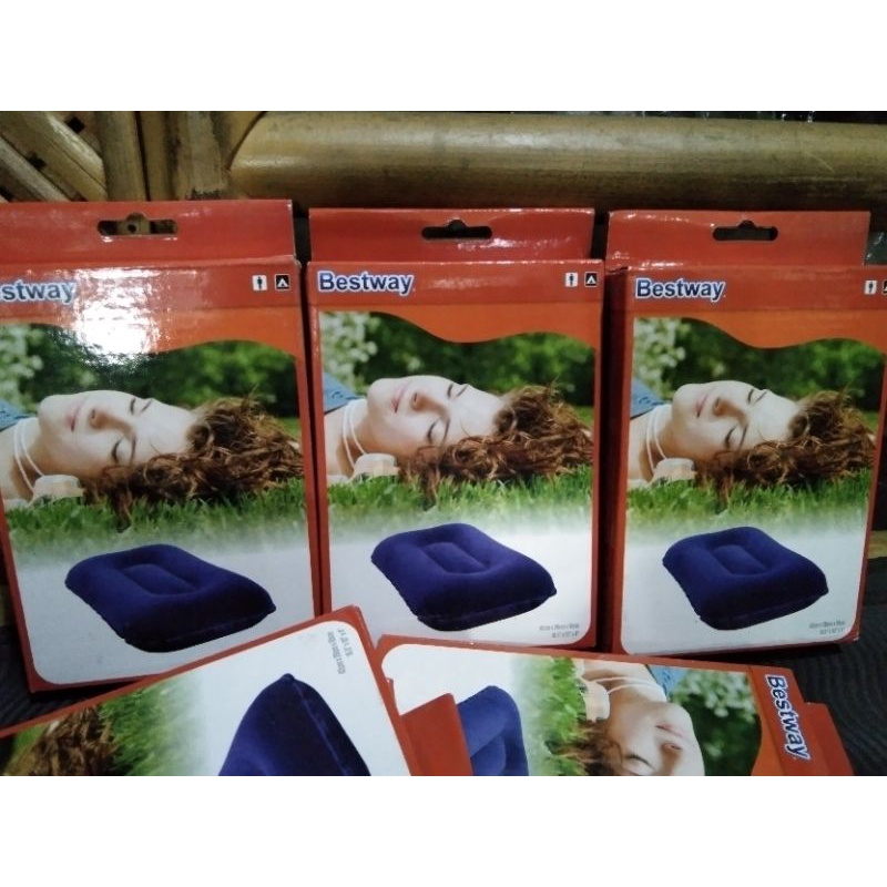 bantal angin tiup/Bestway Comfort Quest Bantal Angin