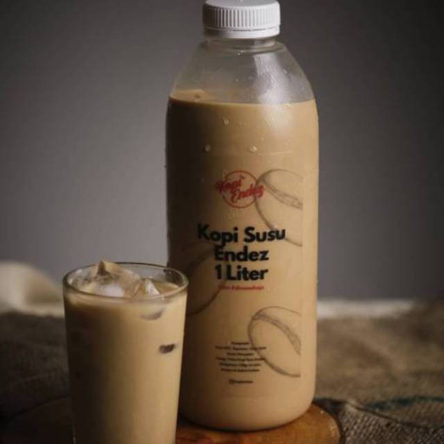 

Kopi Susu Gula Aren Kekinian 1 Liter Literan Botol Botolan Kopi Susu Endez Kopi Endez