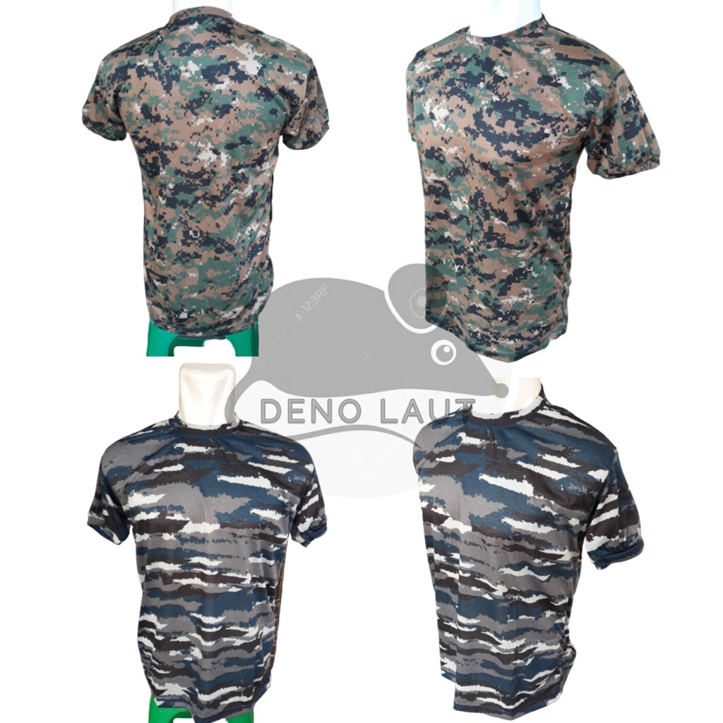 Kaos Loreng Marpat Kaos Loreng TNI AL
