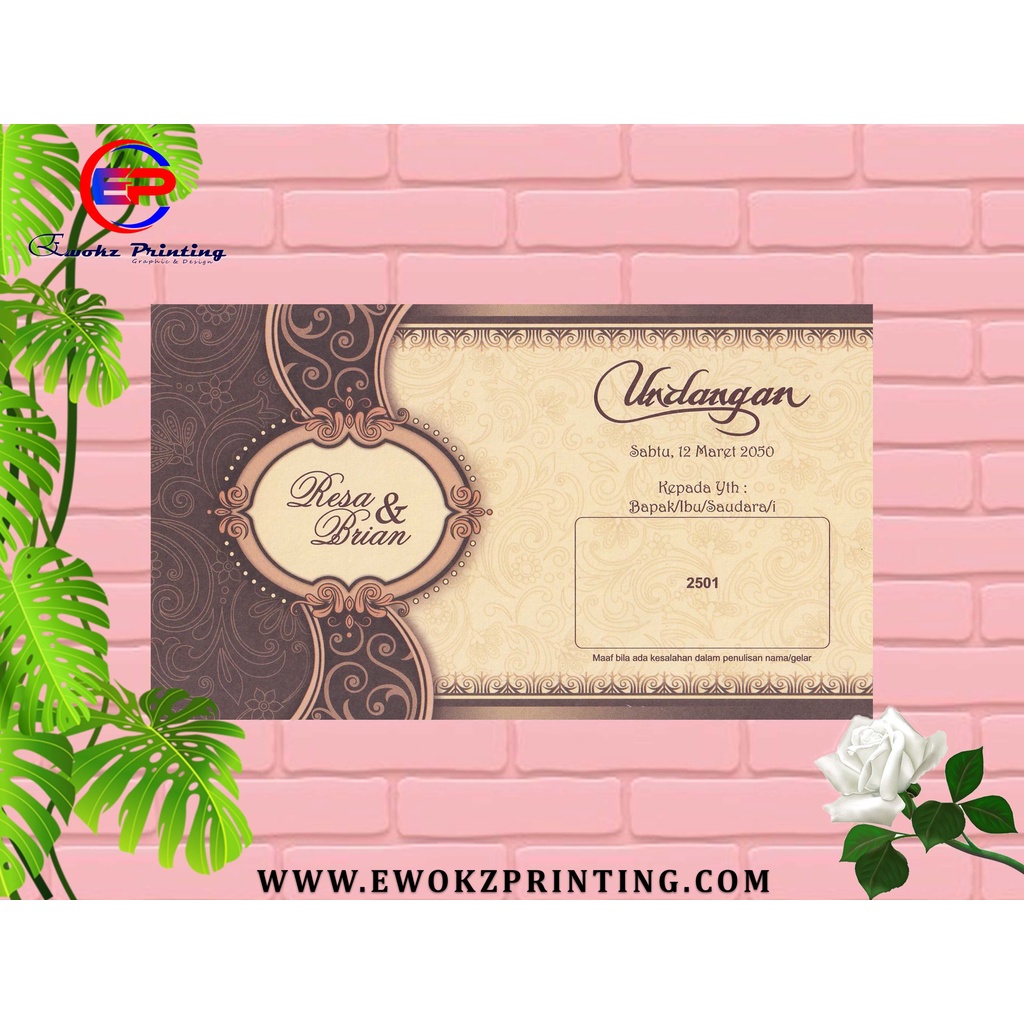 Udangan Pernikahan erba 88201