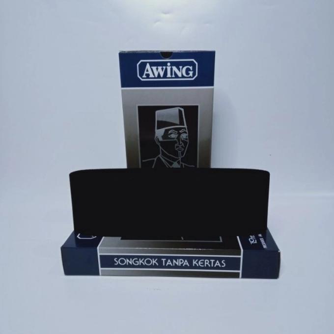 peci awing hitam original