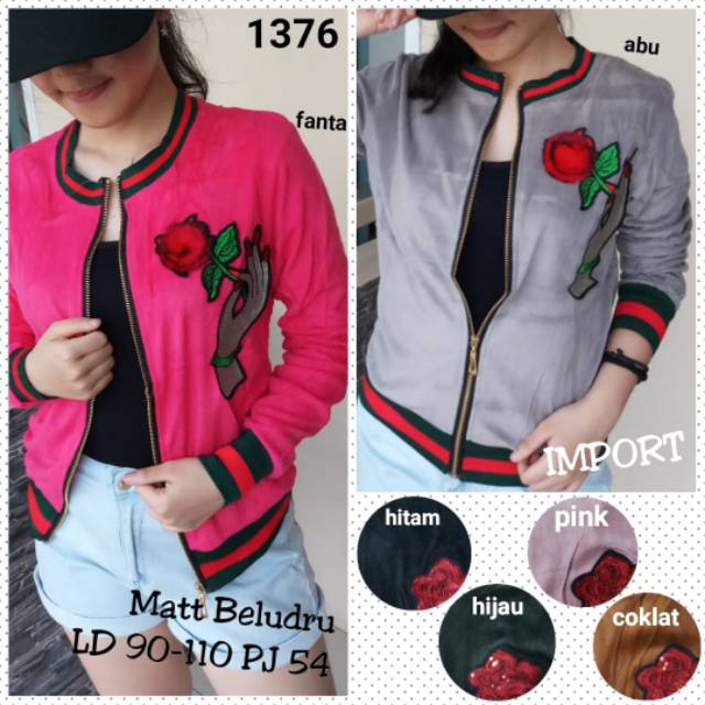 Jaket bludru