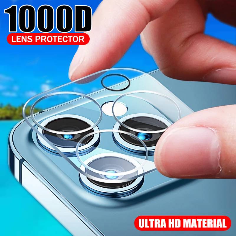 1000D Camera Lens Tempered Glass For iPhone 13 Pro Max Mini Full Cover Camera Protector For iPhone 13Pro Max Camera Glass