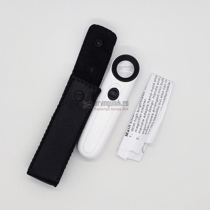 

Kaca Pembesar 40X lipat Portabel Loupe Magnifier promo