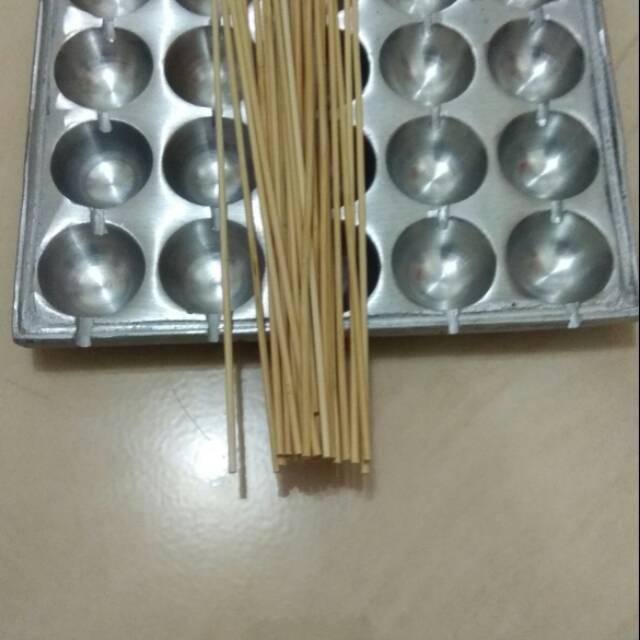 Cetakan sate telor puyuh