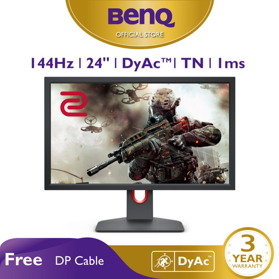 Monitor Gaming - BenQ ZOWIE XL2411K 24 inch 144Hz 1ms Dynamic Accuracy