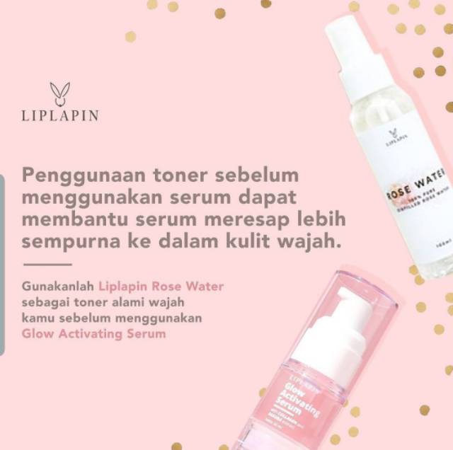 [BPOM] Liplapin Rose Water 100ml