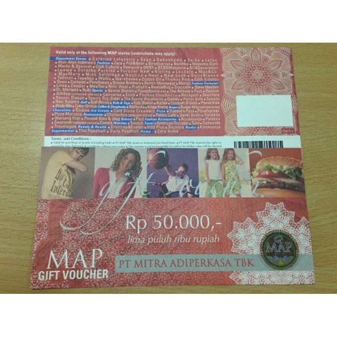 

HOT SALE VOUCHER MAP Terjamin