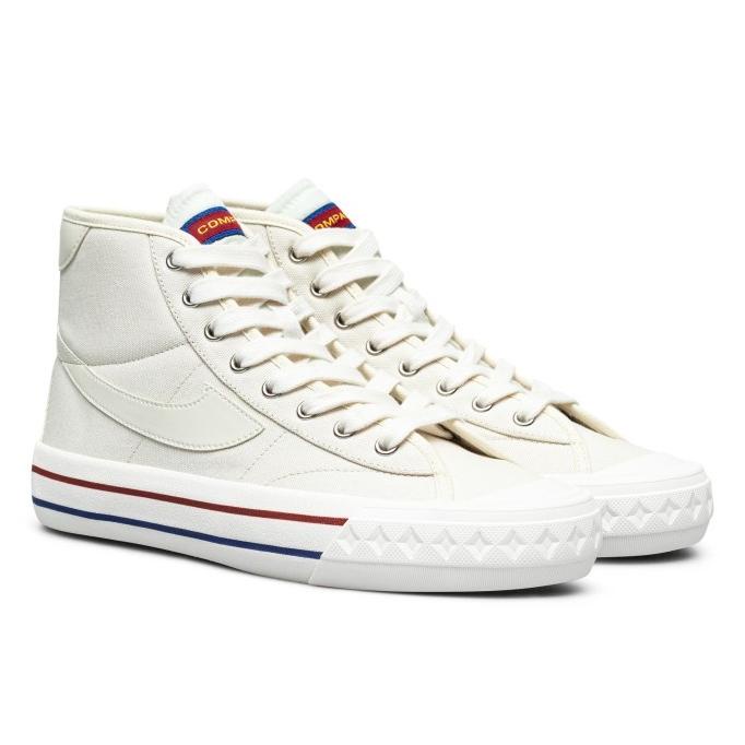 SEPATU COMPASS RETROGRADE HIGH DECON - CREAM FDF321355E