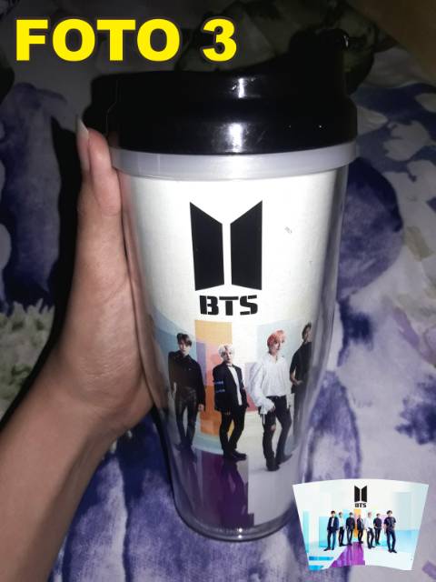 KPOP BTS / BOTOL TUMBLER BTS / MERCHANDISE BTS / ARMY BTS / BTS SOUVENIR / BT21