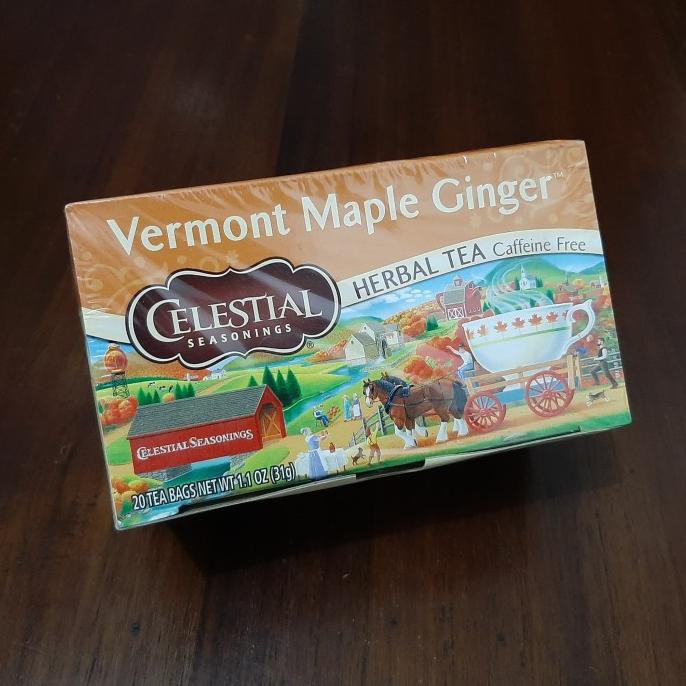 

Jual Celestial Seasonings Vermont Maple Ginger Teh