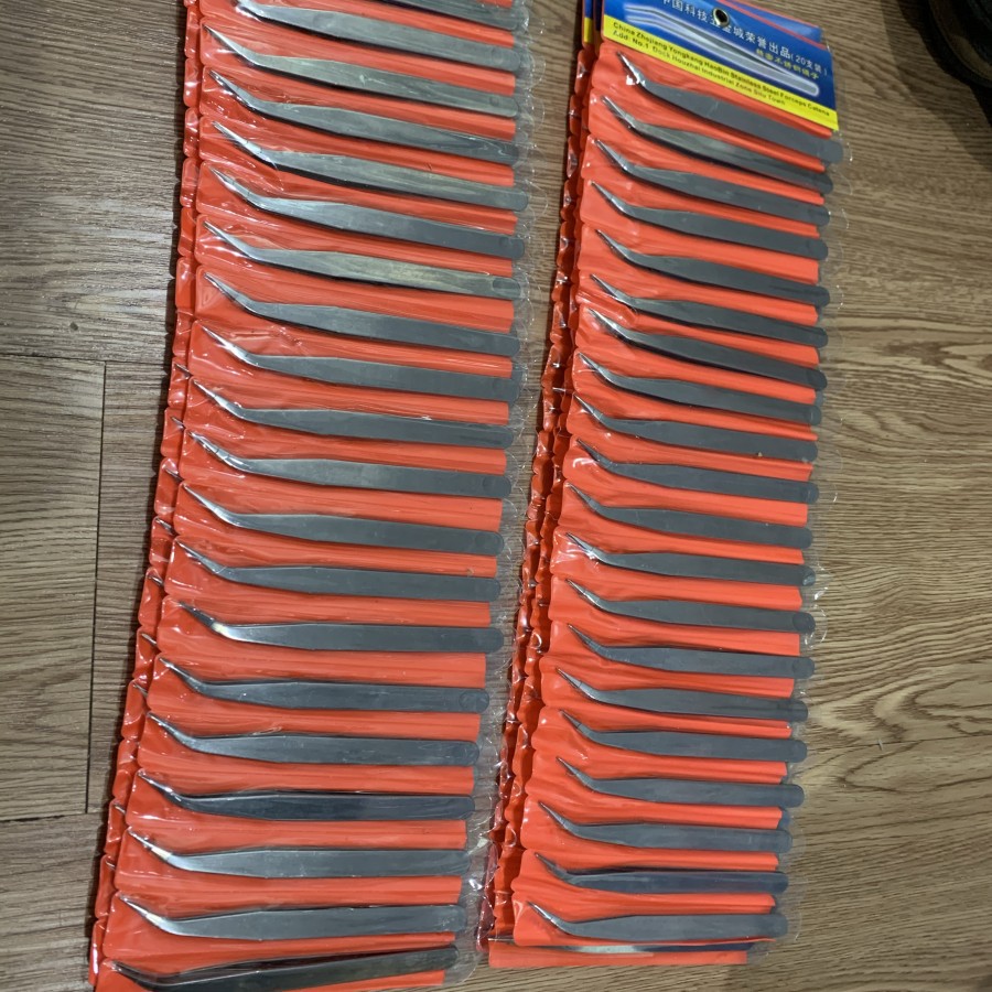 Pinset Bengkok/Pinset Benang/Penjepit Pingset/Pingset Bengkok