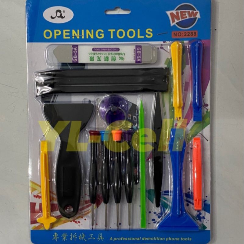 Obeng set /alat buka hp / service tools / obeng lengkap universal