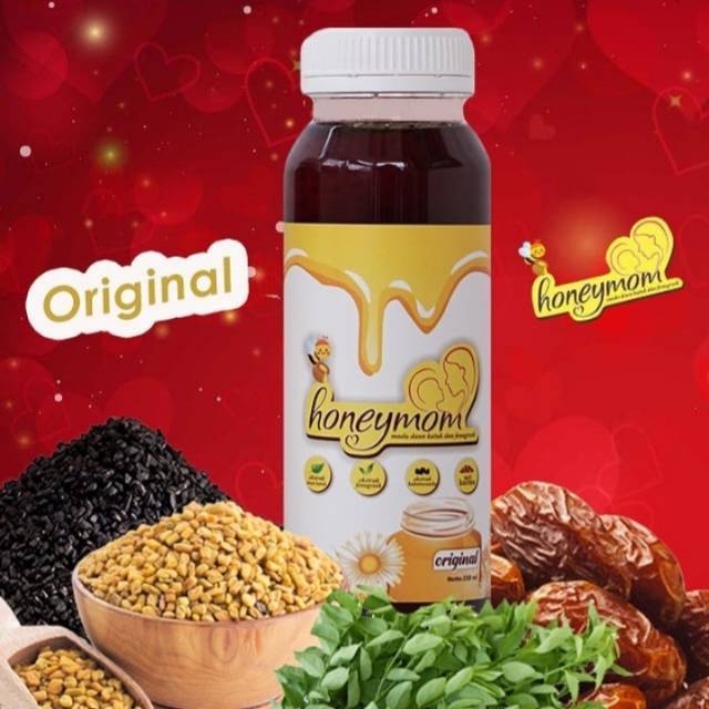 Honeymom Nutrisi Ibu Menyusui Madu Pelancar Asi 250 ml Original