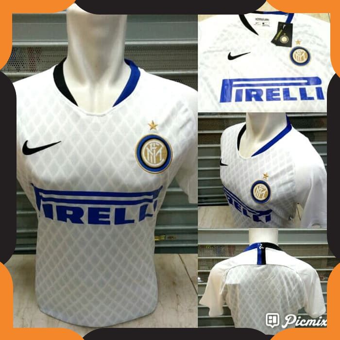 {COD}461 JERSEY  BOLA BARCELONA HOME  INTER MILAN AWAY 2019 / 2020  COLLAR SPORTY GRADE ORI