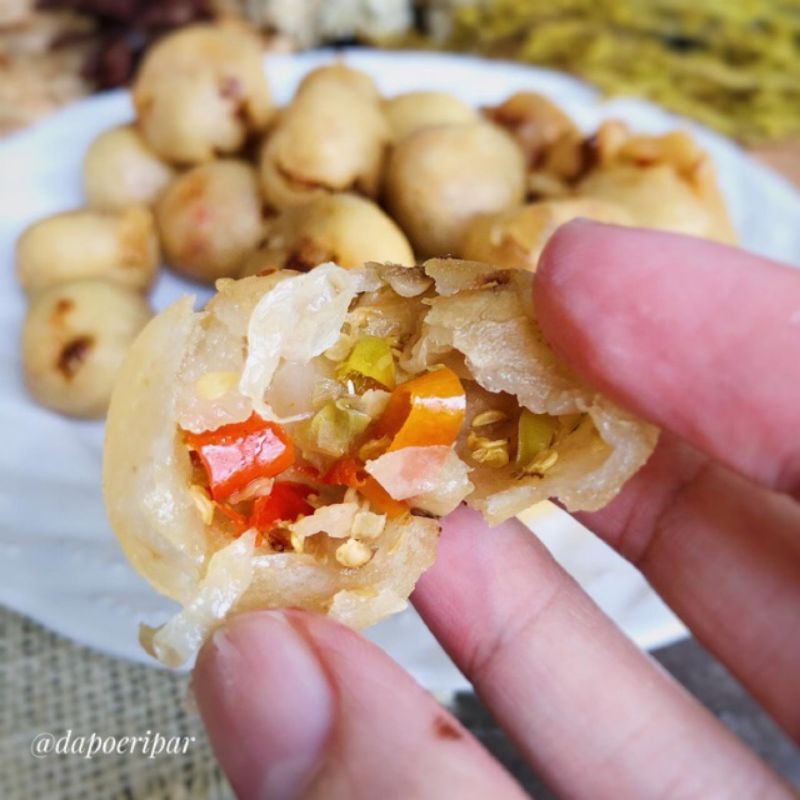 

Olos pedas Cetar Enak krispi kenyal 1pack isi 40pcs