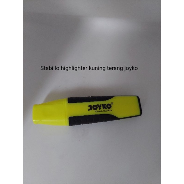 

Stabillo highlighter kuning terang joyko