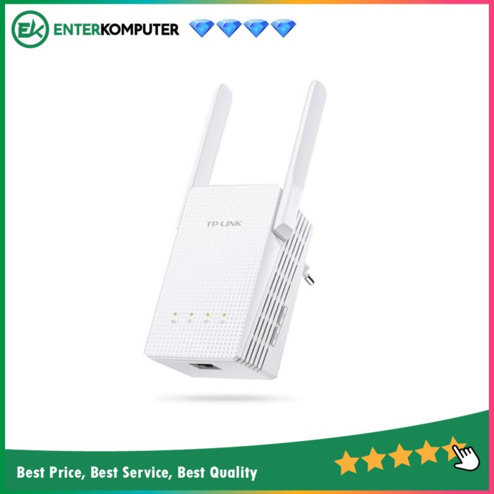 TP - Link N750 Dual Band Gigabit Wi-Fi Range Extender - RE210