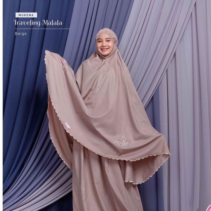 mukena katun model kotak cantik harga grosir bayar di tempat