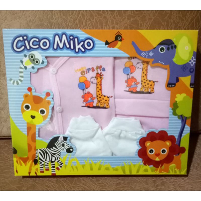 1box_baby set Cico Miko baju set bayi newborn/gift set baju bayi/kado bayi baru melahirkan