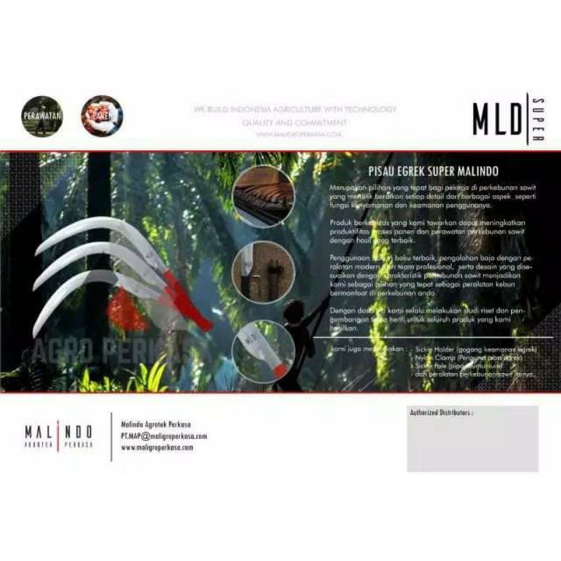 Egrek malindo perkasa asli