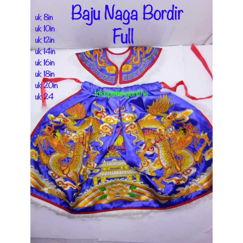 Baju Dewa Naga Biru 09