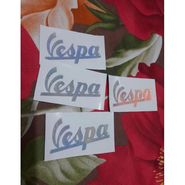 stiker cutting VESPA