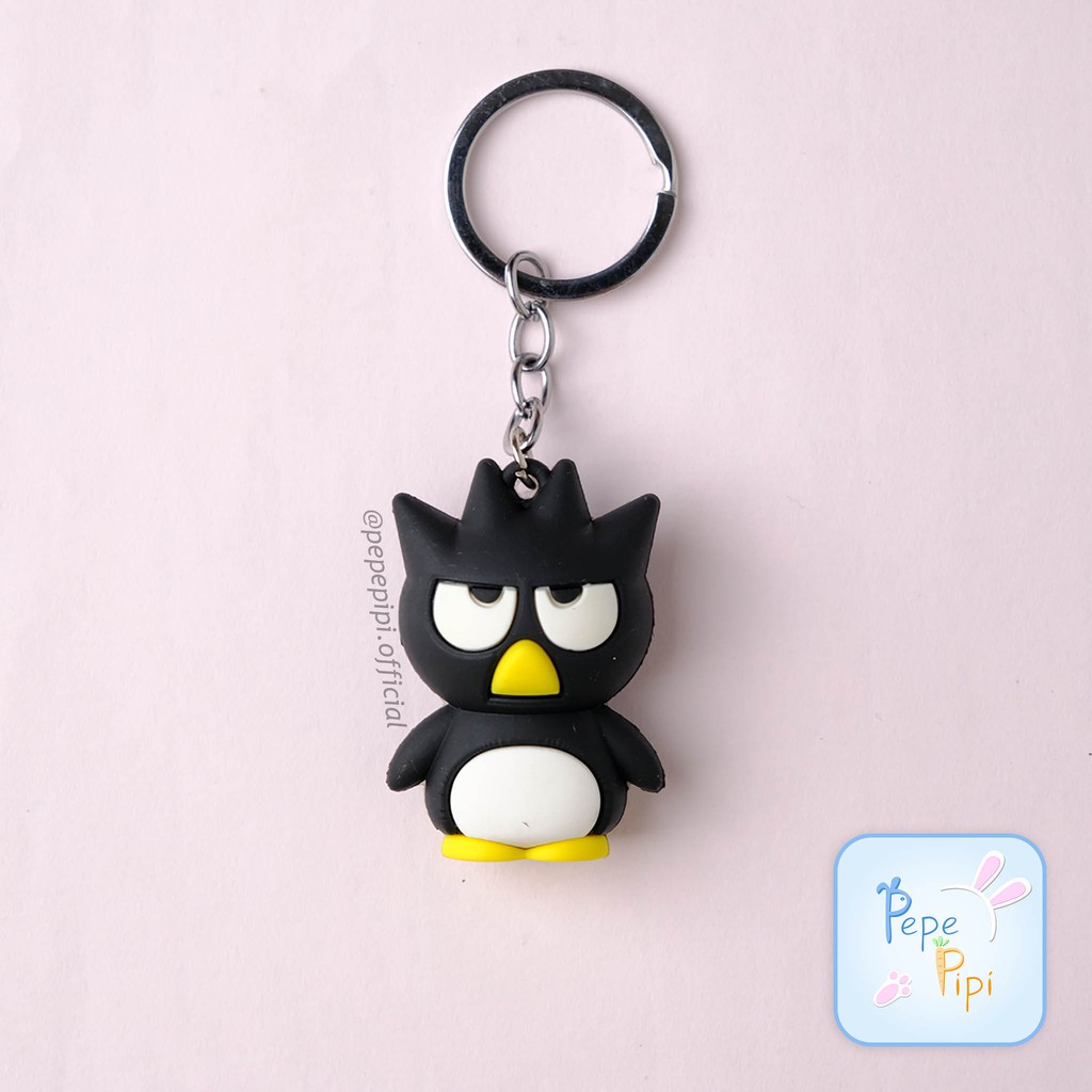 Gantungan Kunci Hello Kitty Ganci Key Chain Keroppi Melody Badtz Maru Cinnamoroll Kuromi Purin