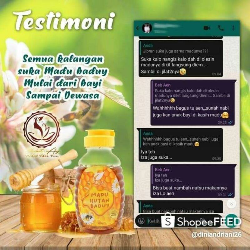 

MADU HUTAN BADUY/MADU HALAL BERBPOM/SR 12 HERBAL