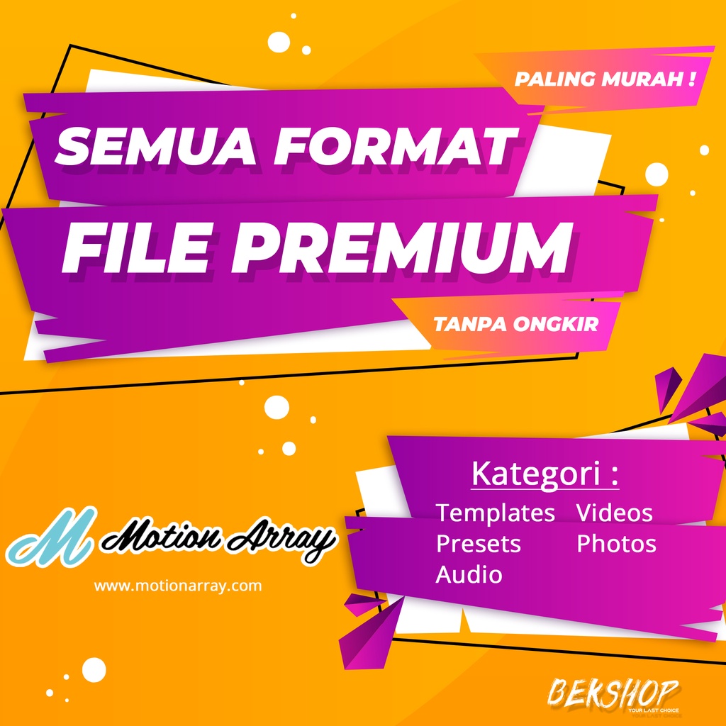 Jasa Download MotionArray Motion Array Premium Templates Presets Audio Videos Photos Tanpa Ongkir Ta