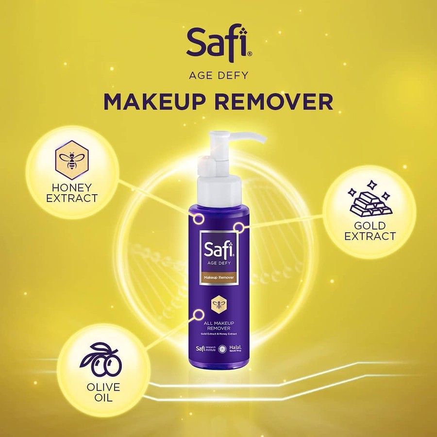 Safi Age Defy Makeup Remover Gold &amp; Honey Extract 100ml