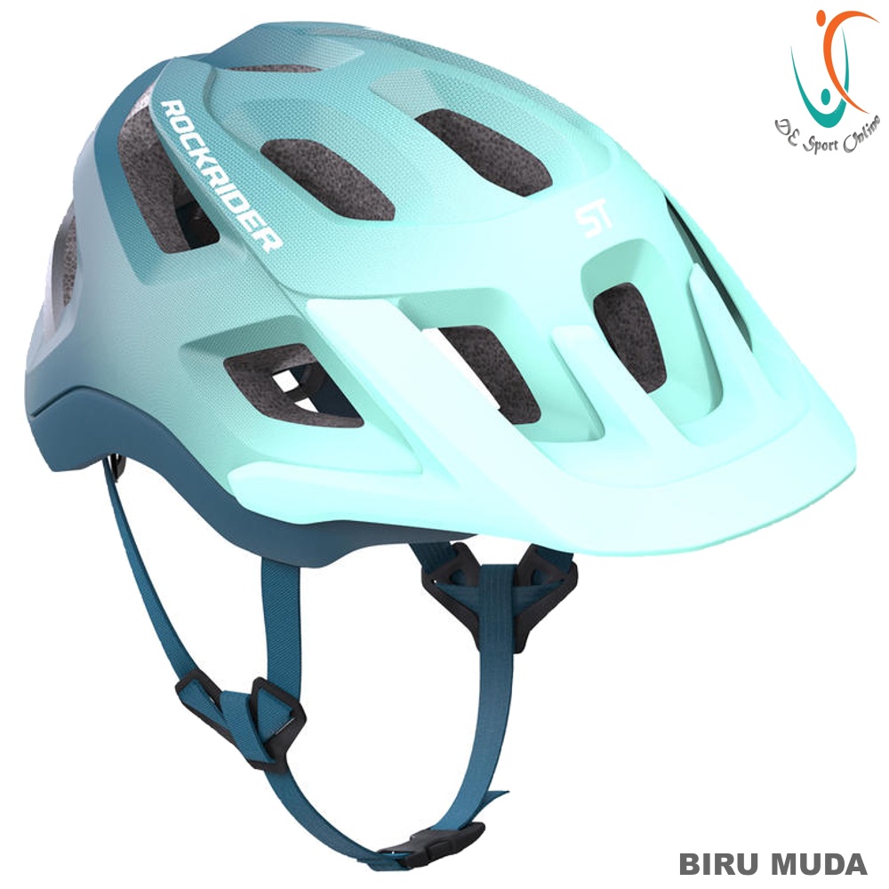 HELM SEPEDA ROCKRIDER PRODUK IMPORT HELM SEPEDA GUNUNG PELINDUNG KEPALA ORIGINAL ROCKRIDER ST 500