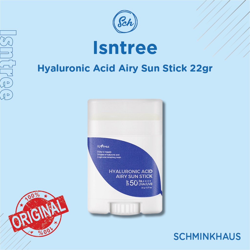 ISNTREE Hyaluronic Acid Airy Sun Stick 22g