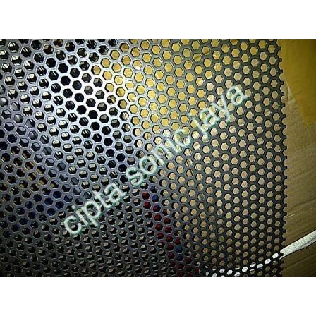 ram gril box speaker 54 x 118 cm import hitam / abu abu