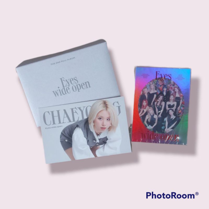OFFICIAL twice pc photocard album eyes wide open dahyun chaeyoung momo jeongyeon