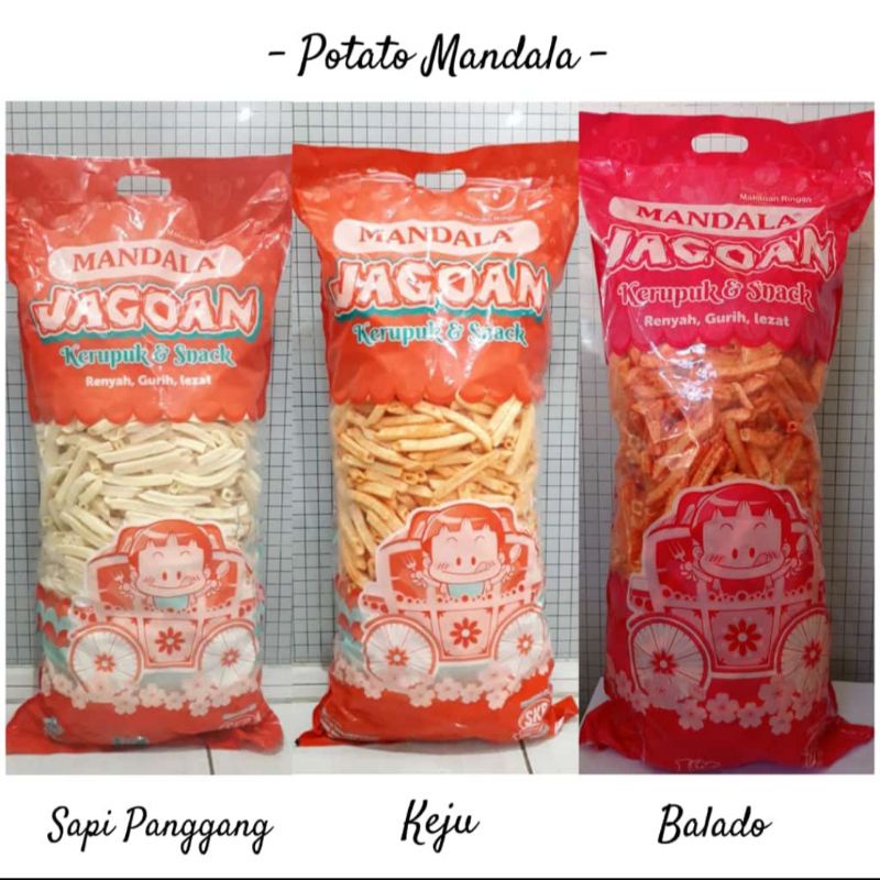 

Snack Potato Mandala (Snack Kentang) *harap baca deskripsi produk