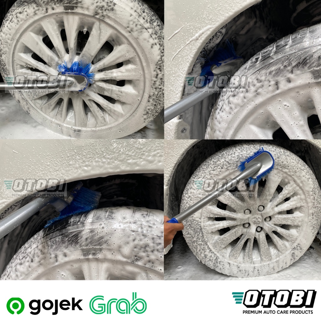 Soft Bristle Wheel Brush Sikat Halus Untuk Velg Ban Kolong Kendaraan