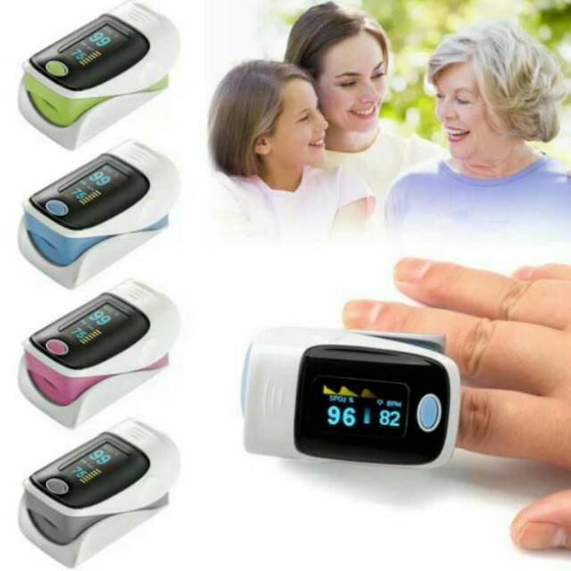 Pulse oximeter alat cek nadi detak jantung dan kadar oksigen darah