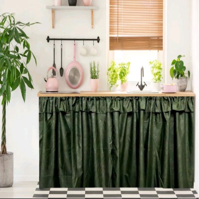Gorden kolong dapur - Gorden kolong dapur embos mewah