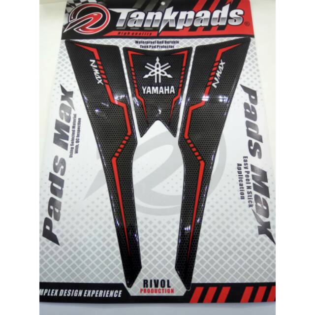 Tankpad Nmax Red Karbon