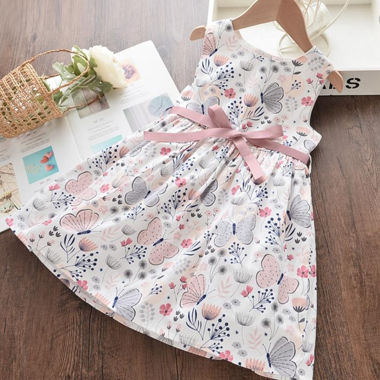 Dress Anak Perempuan Bahan Katun Import /Gaun Anak Cewek Rok Mini / Dress Ulang Tahun