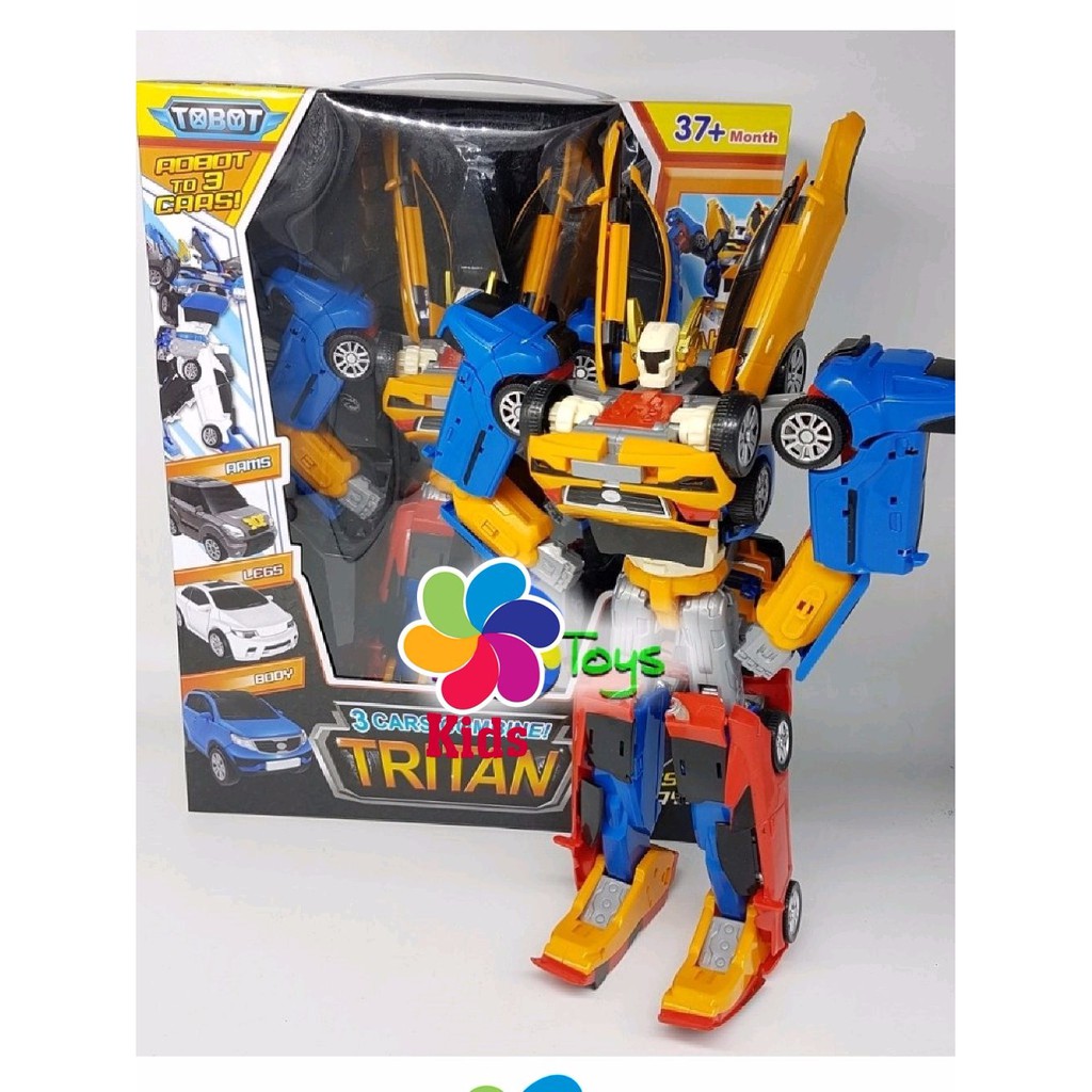 TOBOT TRITAN BIG 37CM MAINAN TOBOT TRITAN JUMBO