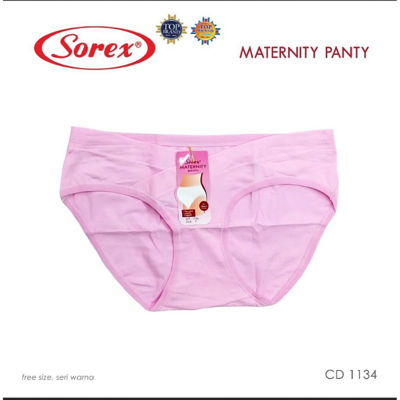 Celana Dalam Ibu Hamil Sorex 1134 dan 1140 Cd Hamil/Maternity Panty Low Waist [ Bunda Altaf ]