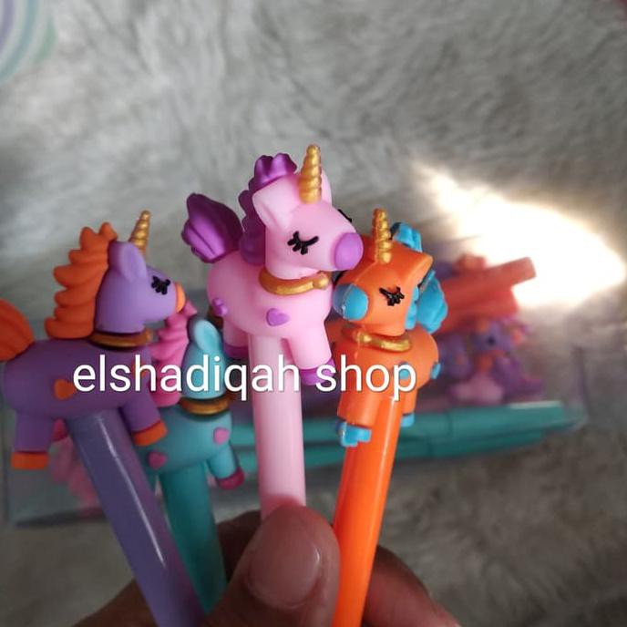 

Promo Spesial Pulpen Gel Unicorn Run - Pulpen Gel Karakter Karet Lucu - 3046 Edisi Spesial