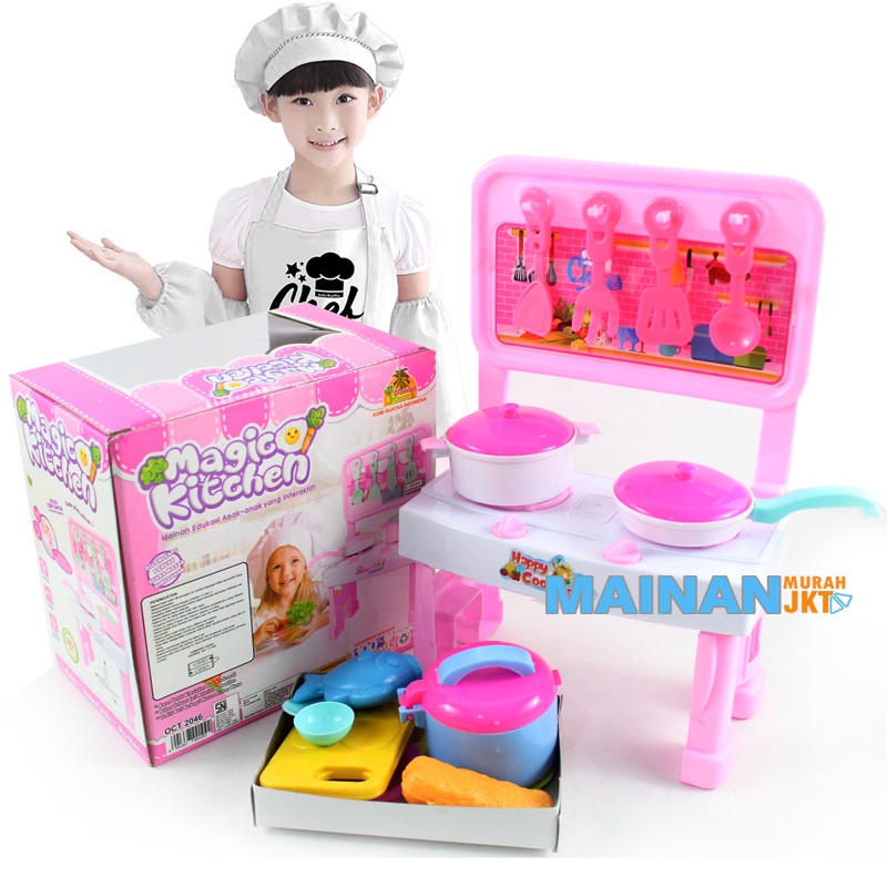 MAINANKEI MAINAN ANAK PEREMPUAN MAGIC KITCHEN MINI OCT2046