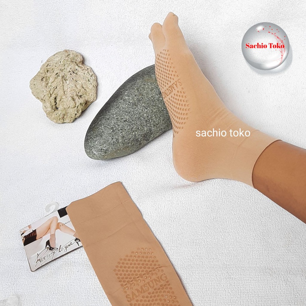 stocking pendek wanita warna kulit sachio toko