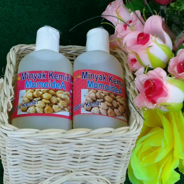 Minyak Kemiri Momoidea / Minyak Kemiri Momo/Minyak kemiri untuk rambut
